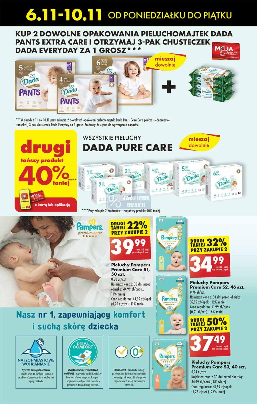 pampers premium care 2 biedronka