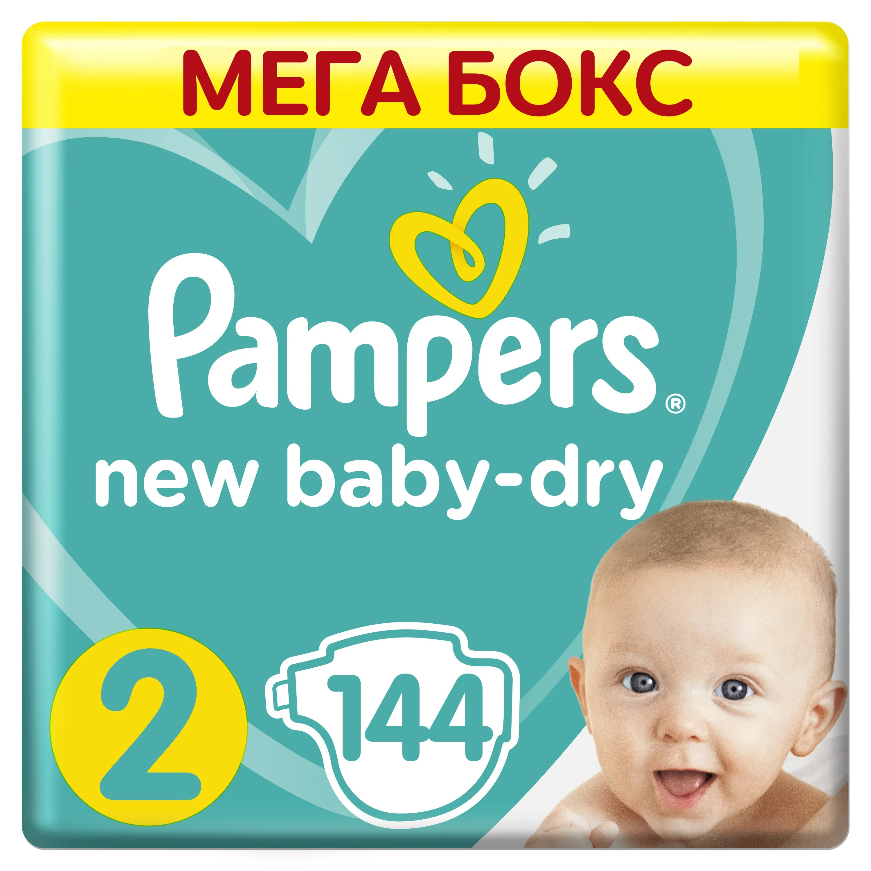 pampers 2 4-8 kg 144