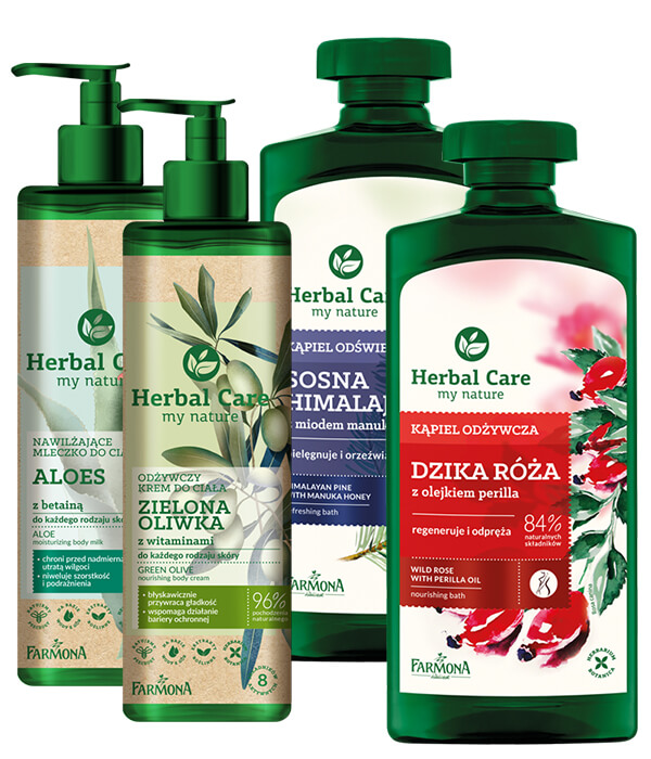 herbal care szampon róża