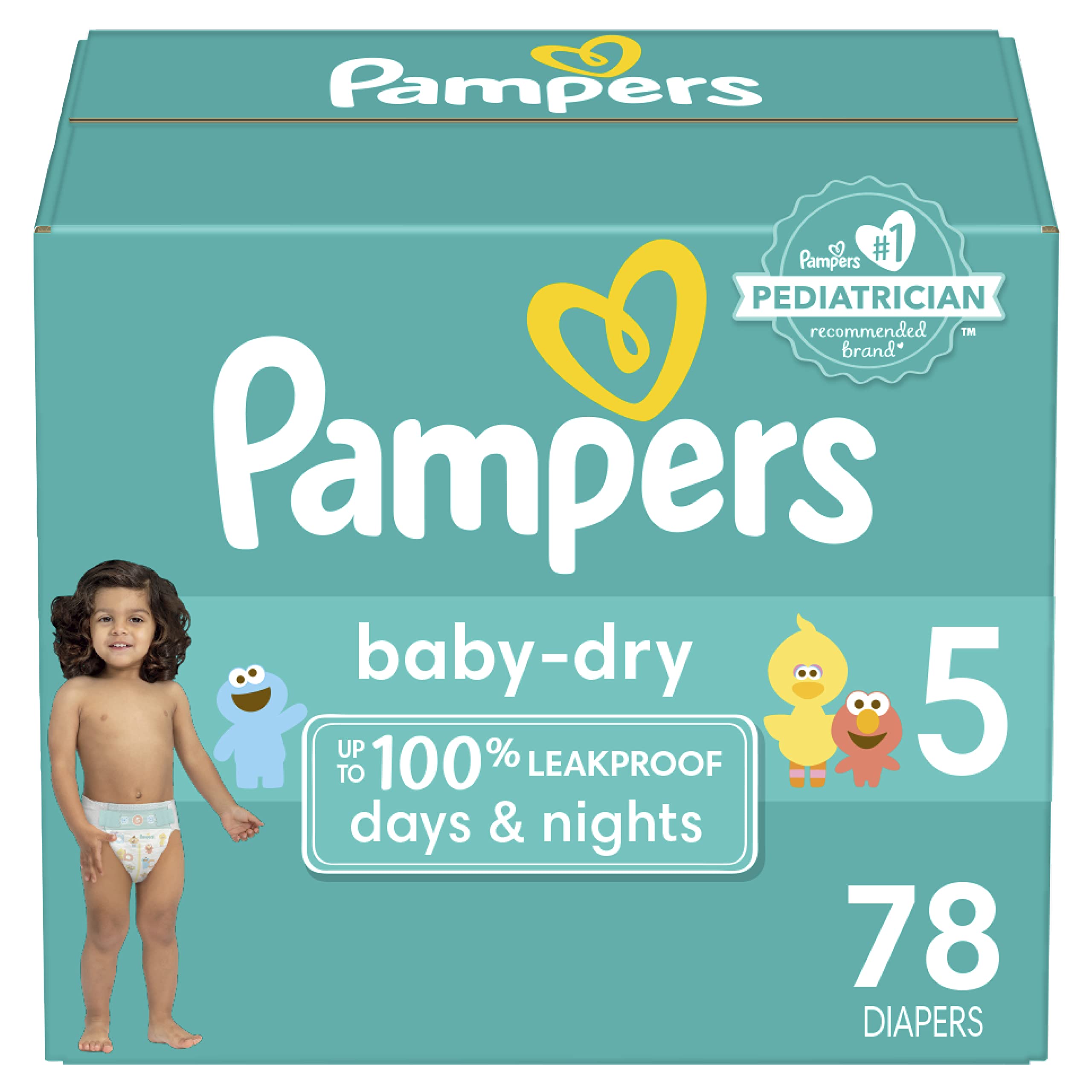 pampers beby dray 5