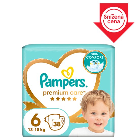 pampers premium care zielone a biale