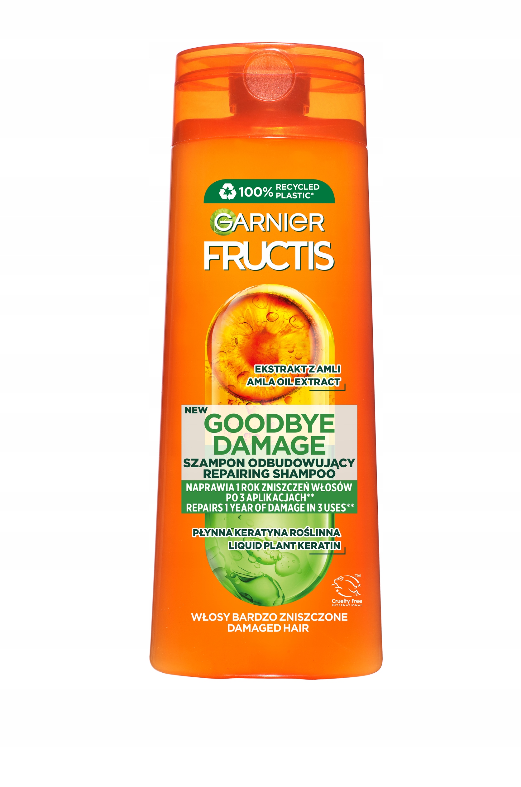 szampon z owowcow.amli garnier.fructis