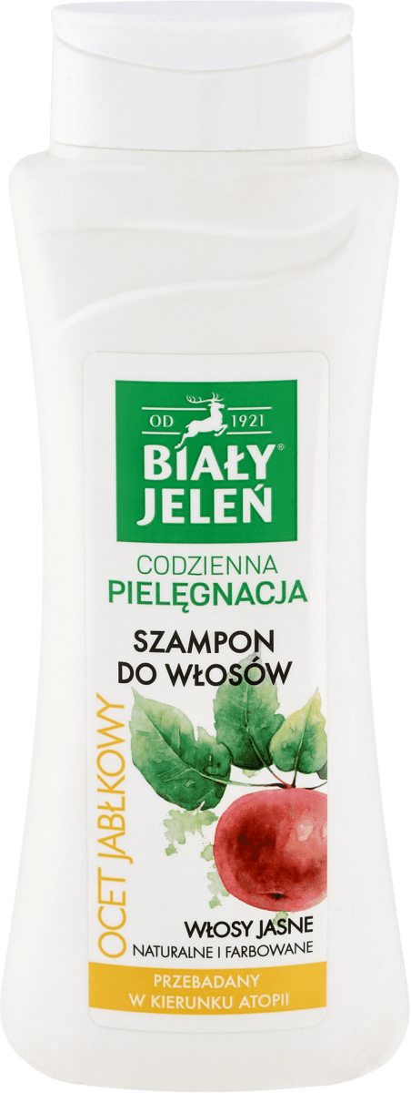 szampon biały jeleń do włosów jasnychempik