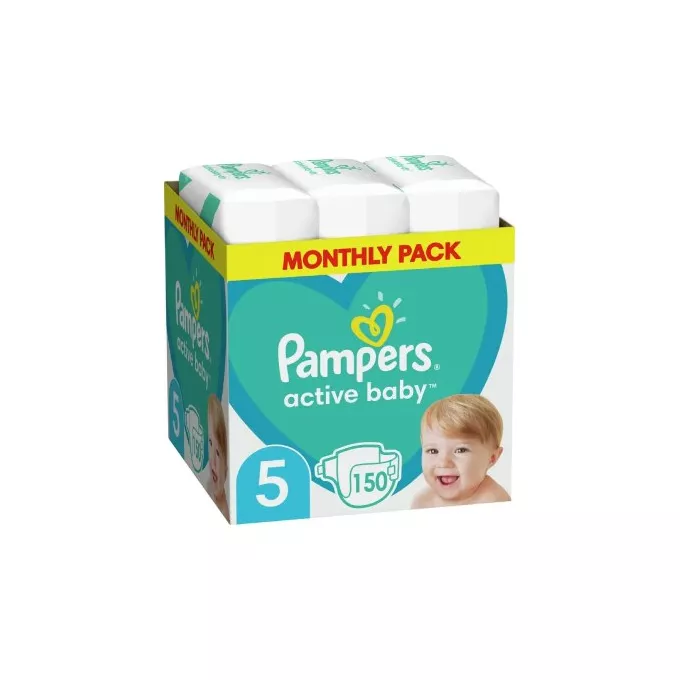 150 sxtuk pampers 5