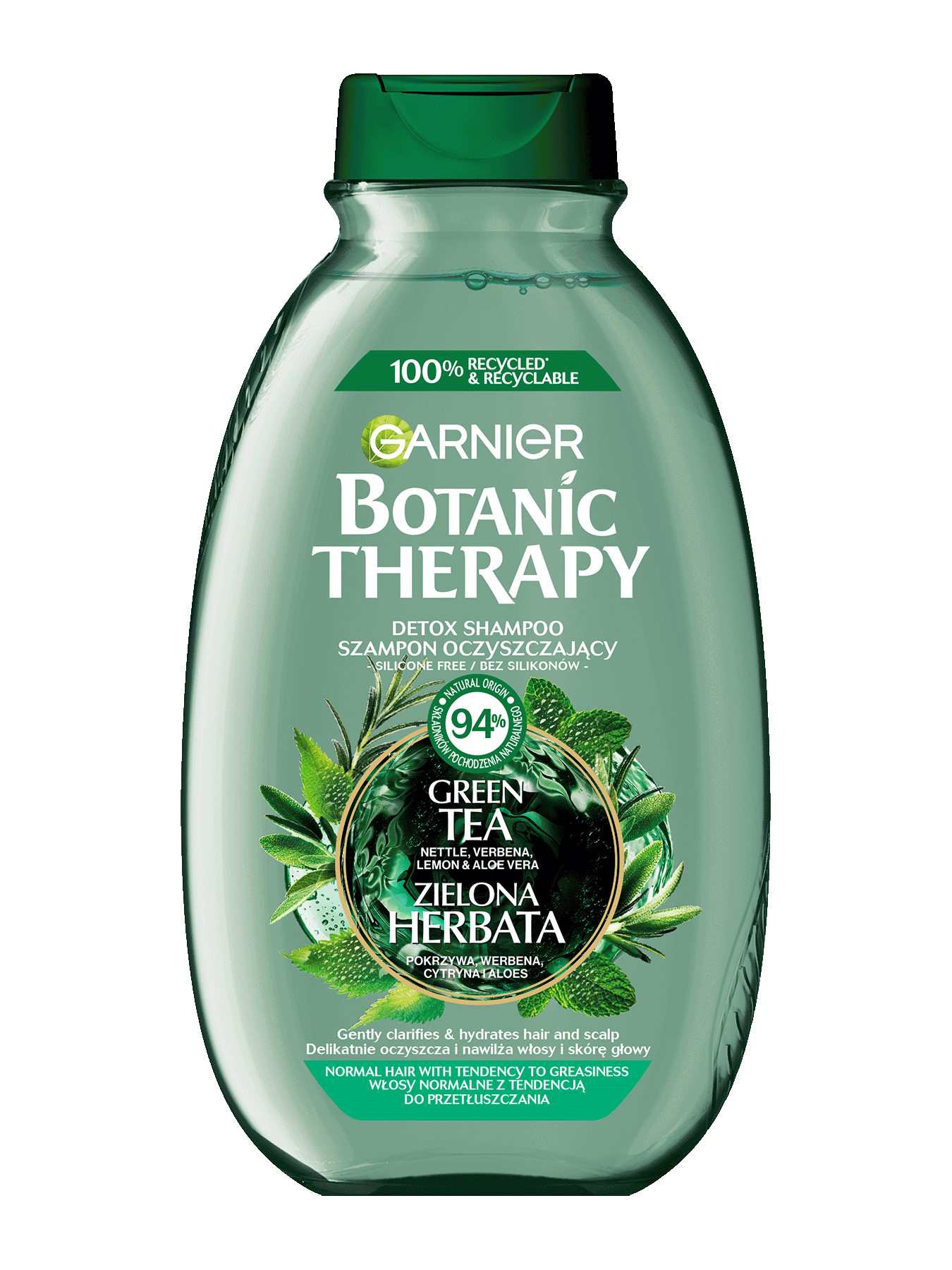 garnier botanic therapy szampon zielona herbata