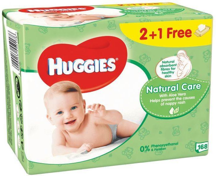 chusteczki nawilżane huggies natural care