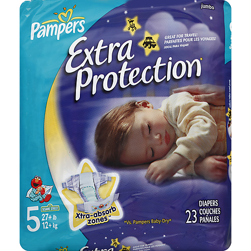 pampers extra protection