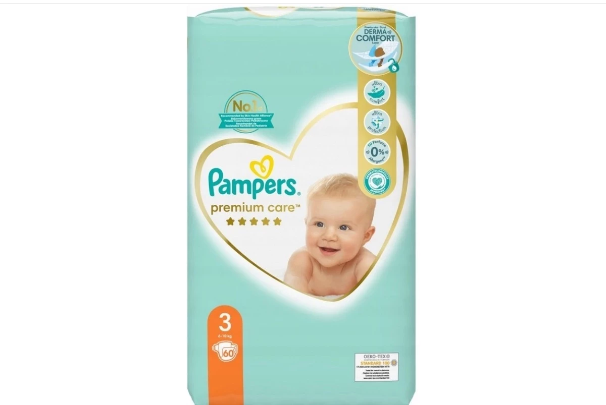 pampers premium care 3 60 szt cena