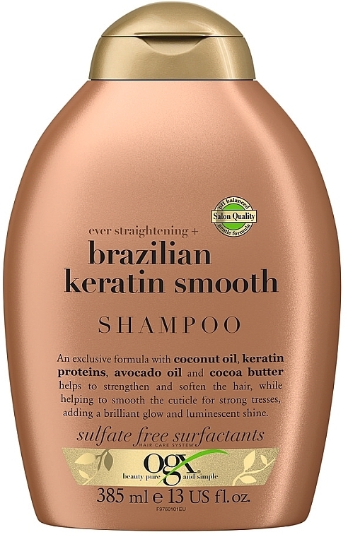 szampon ogx brazilian keratin opinie