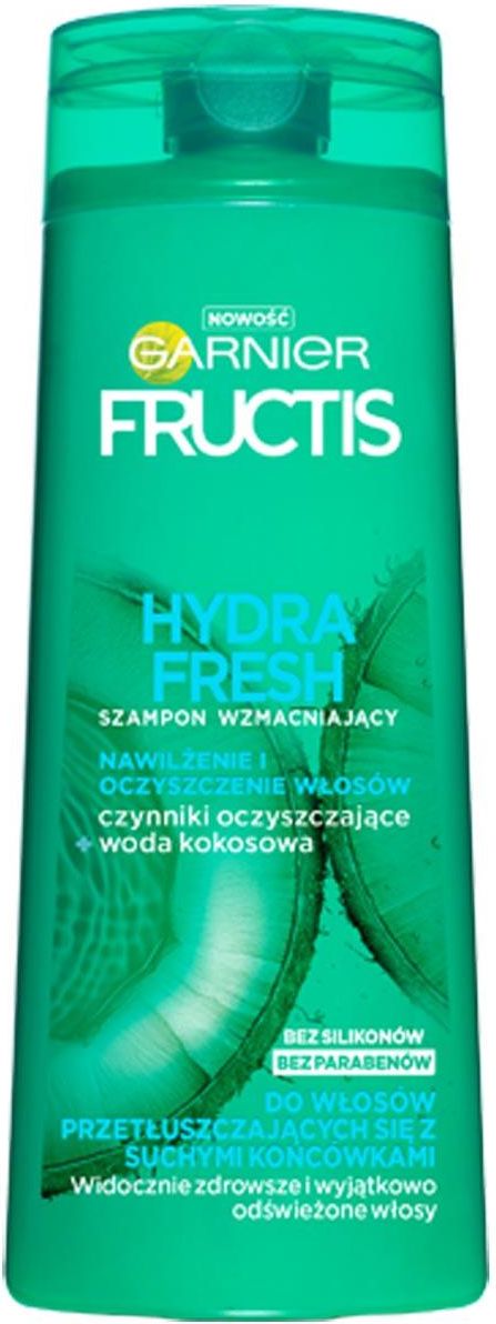 szampon bez parabenów i silikonow fructis