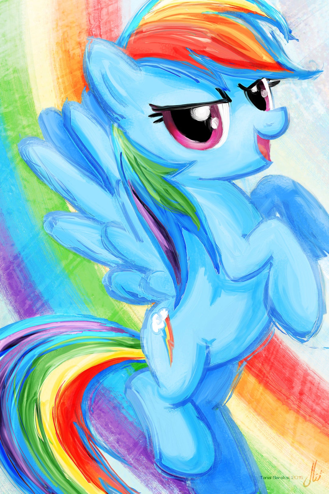 rainbowdash w pieluchie