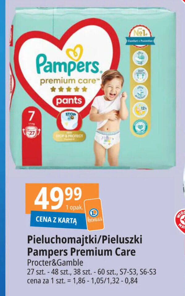 pampers 3 premium care promocja leclerc