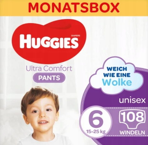 huggies pieluchomajtki roz 4 108