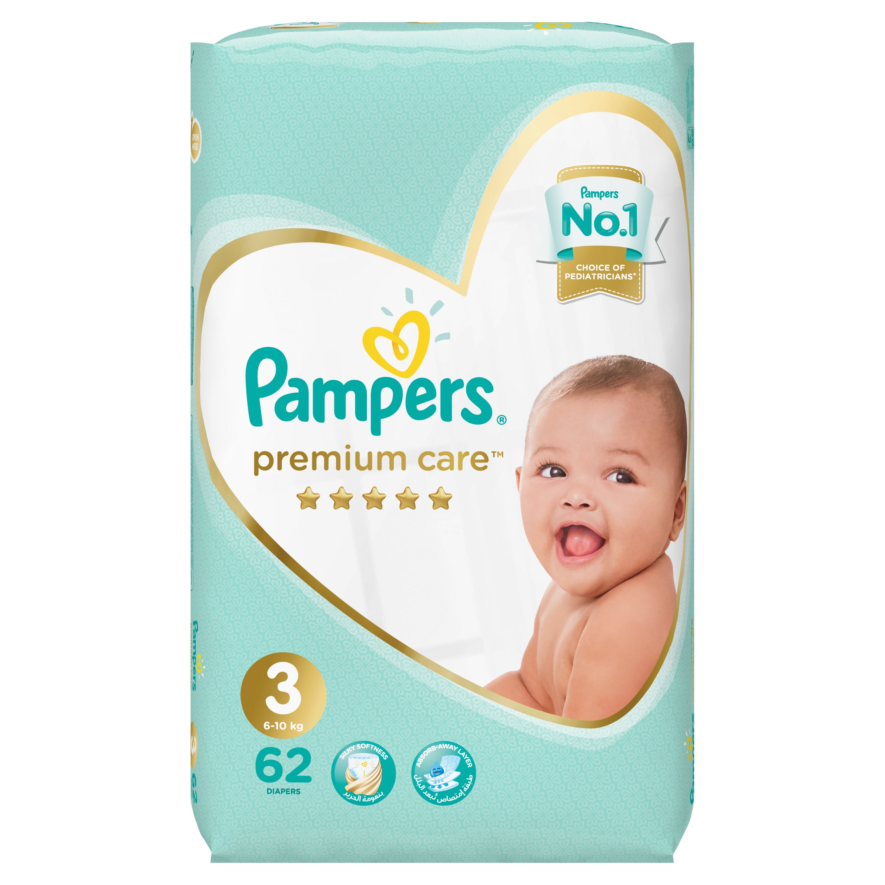 pampers premium care 3 midi