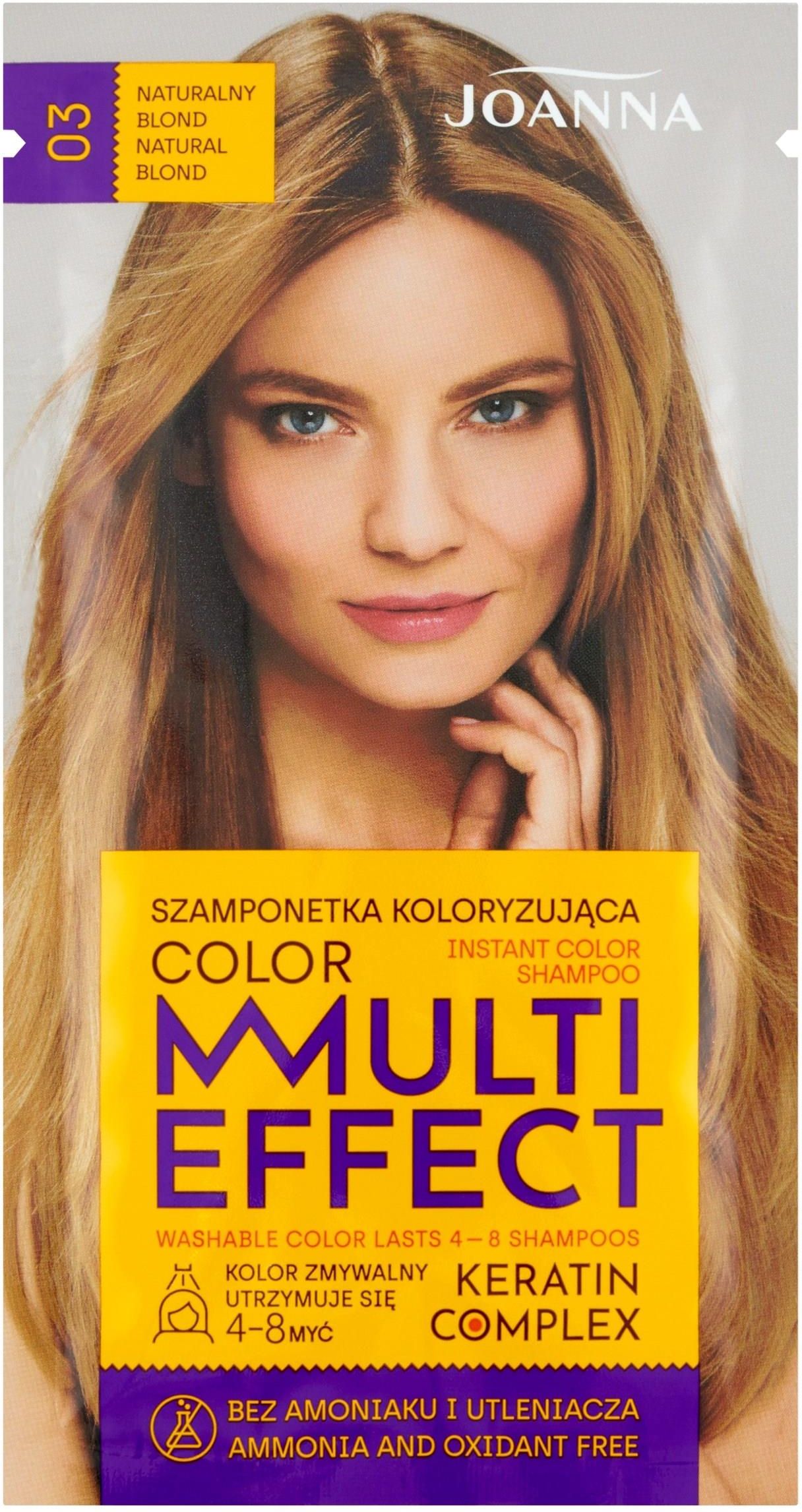 szampon kolory naturalny blond