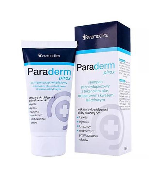 paraderm plus szampon z dziegciem sosnowym i octopiroxem