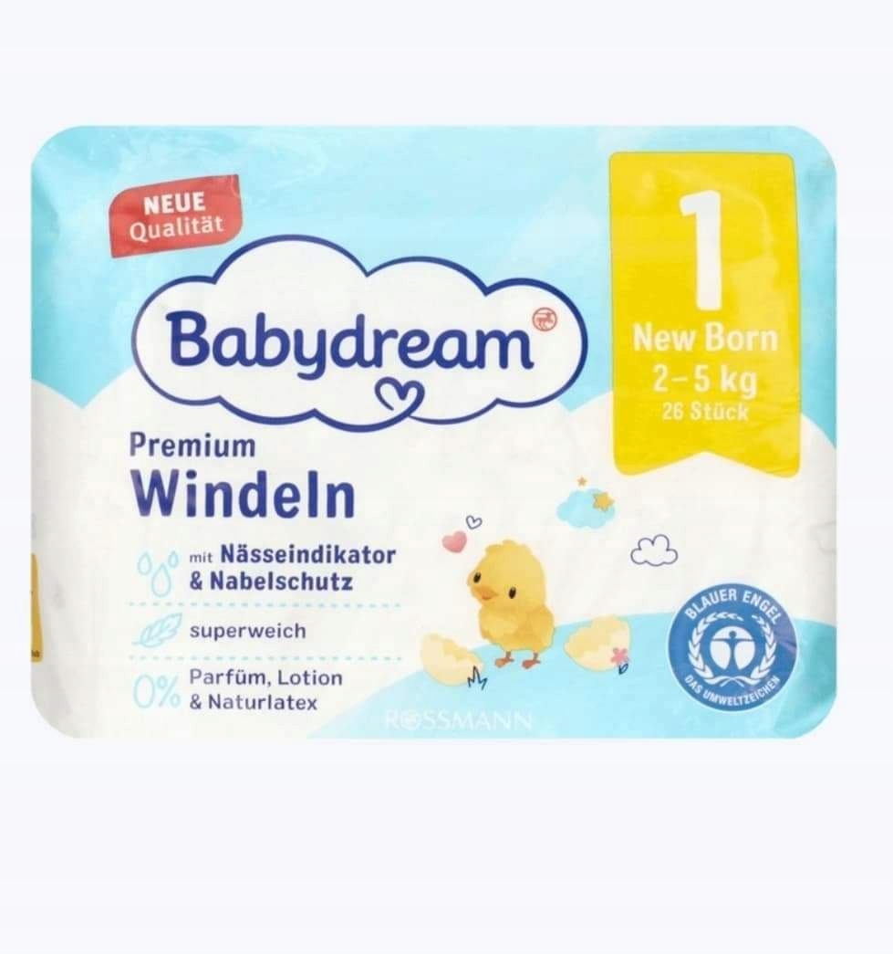 rossmann pieluchy babydream mini