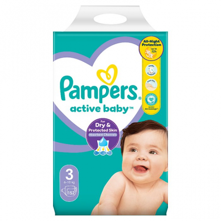 pampersy pampers zalozone na dziecko raczkujonce