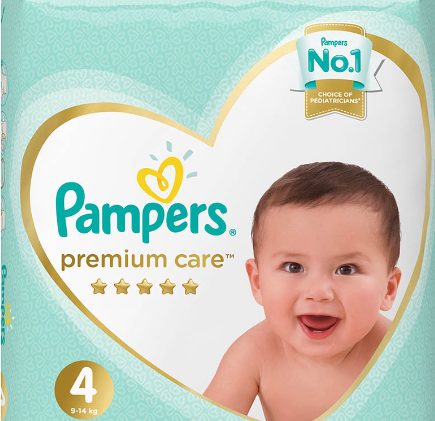 pampers care 4