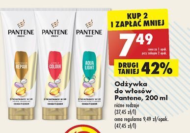 odżywka do włosów pantene biedronka