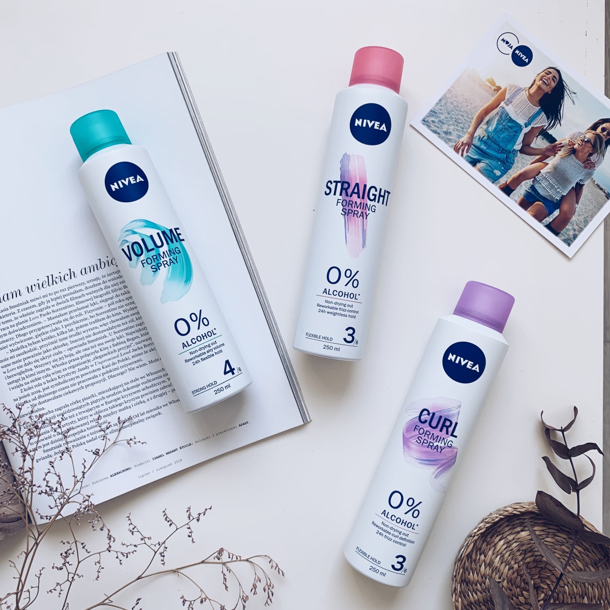 lakier do włosów nivea blonde