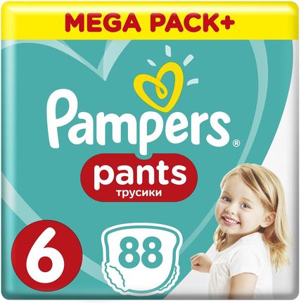 pampers majtki 6 cena 88 szt