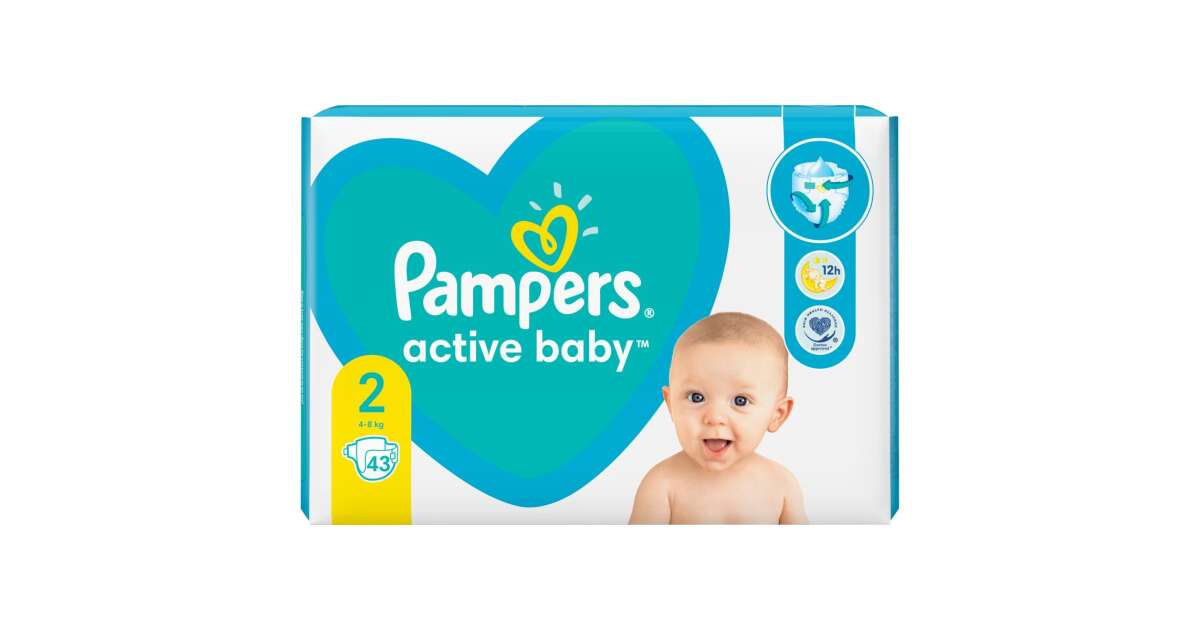 pampers actibe baby 2