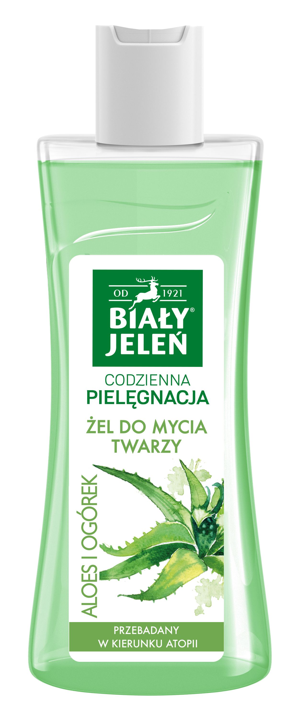 biały jeleń płyn do mycia twarzy