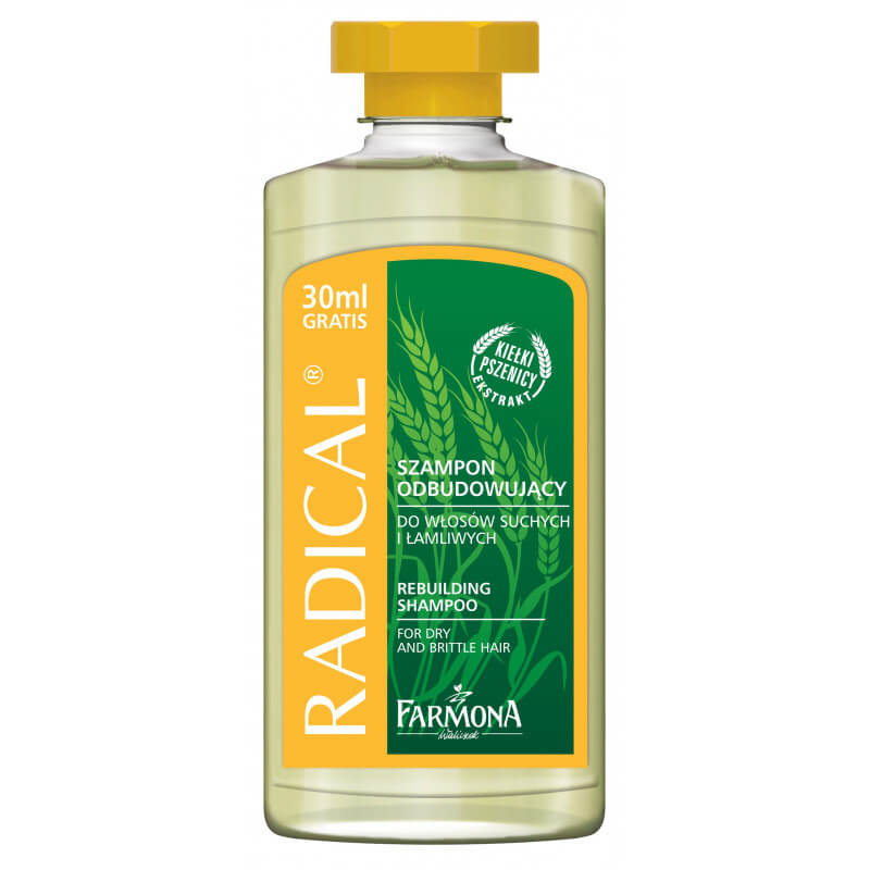 radical szampon odbudowujący włosy suche 330ml