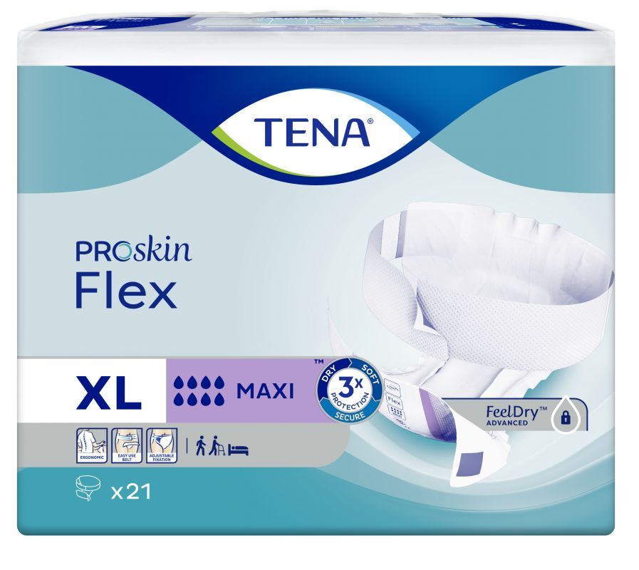 pieluchomajtki tena flex maxi xl