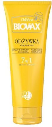 biovax odżywka do włosów na końce włosów blond