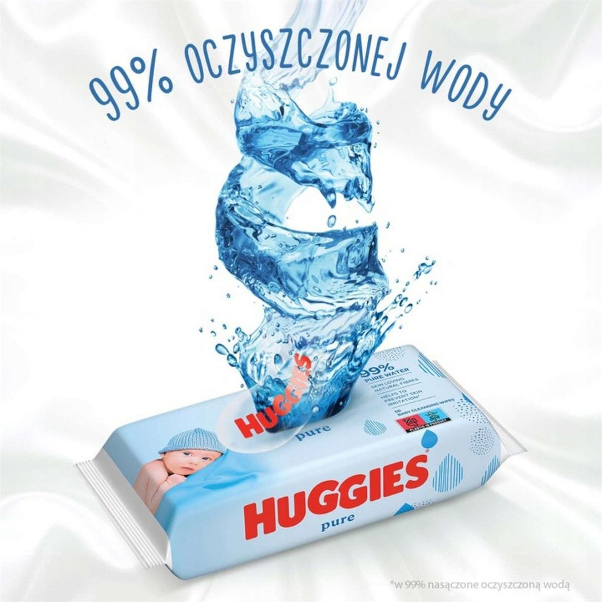 chusteczki wodne huggies