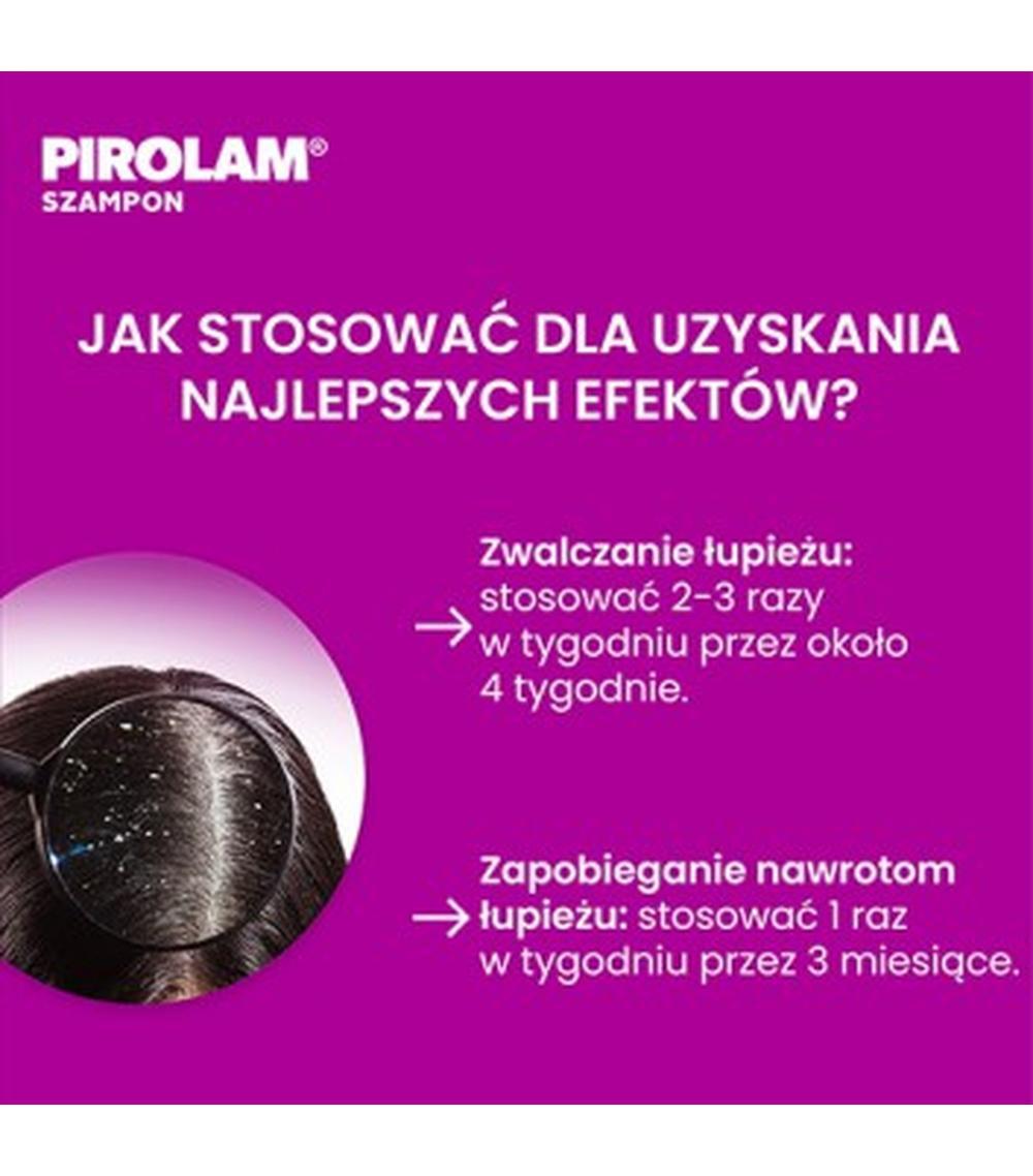 jak stosować szampon pirolam