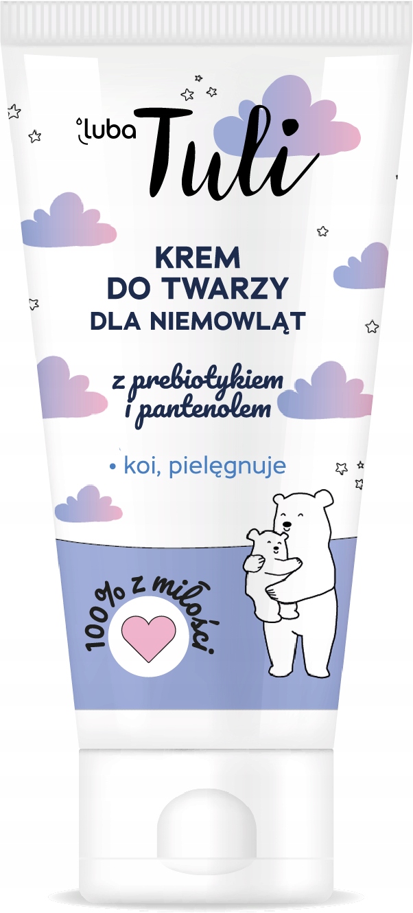 niemowle tuli twarz do pieluchy