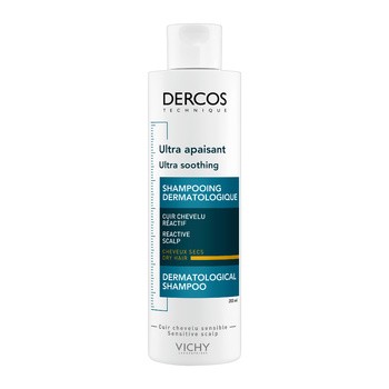 vichy dercos szampon włosy suche doz