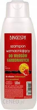 bingospa szampon do włosów farbowanych i pasemek 128 500ml