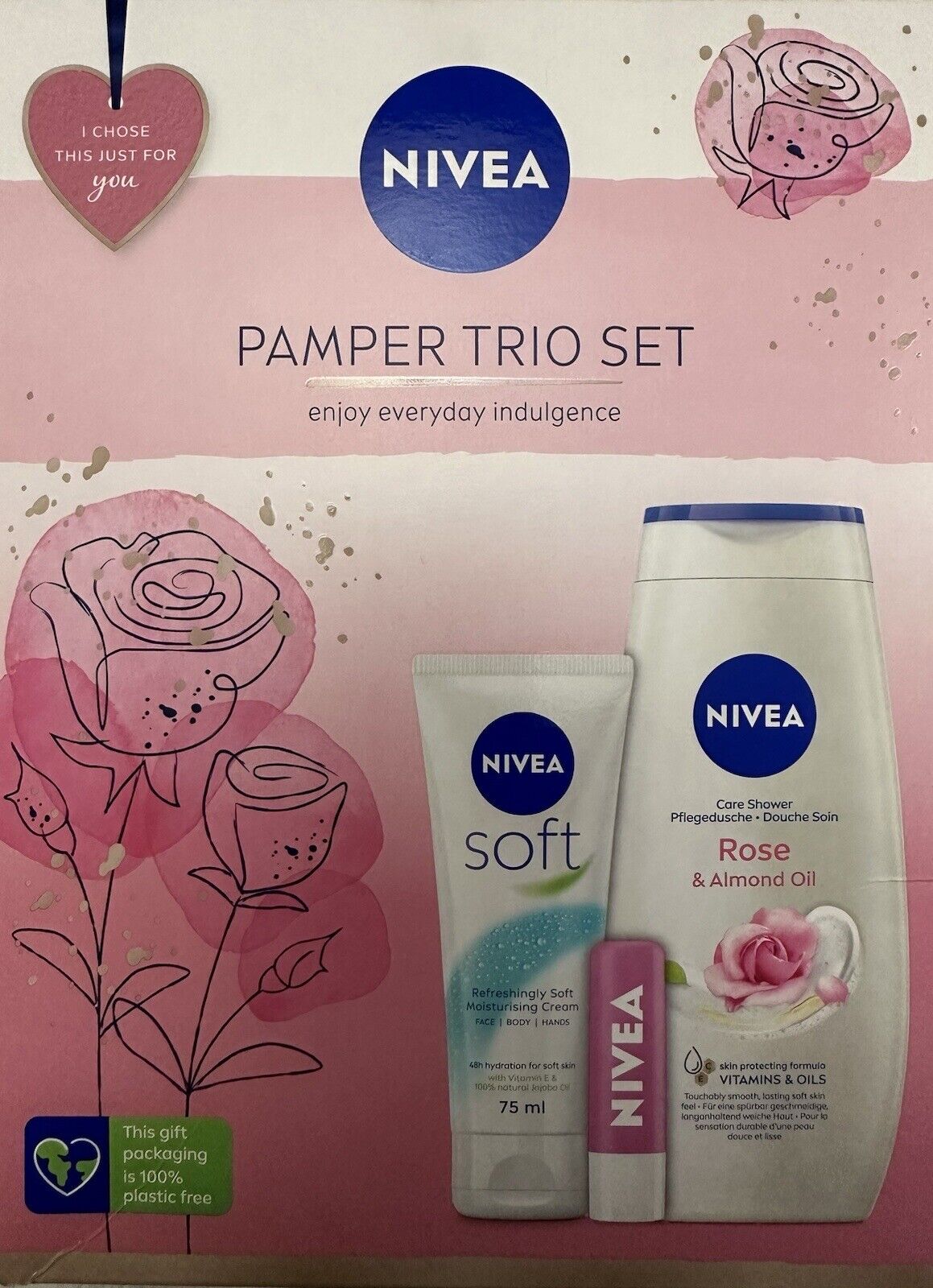 nivea pamper