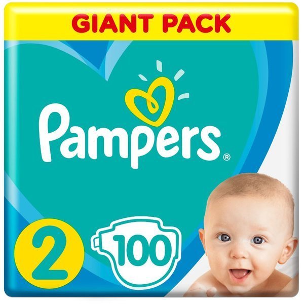 pampers 100 sztuk 2