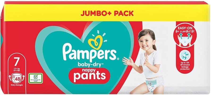 pampers 7 48 sztuk