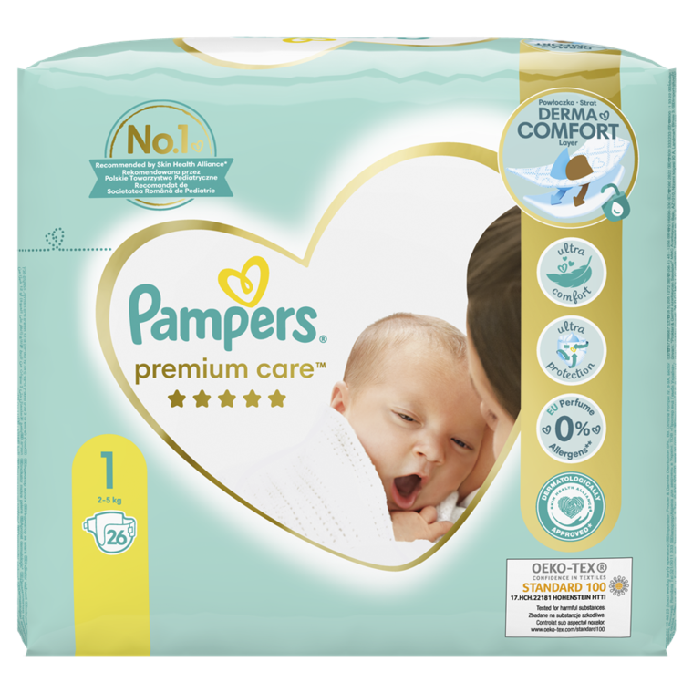 pampersy pampers 2 mala paczka