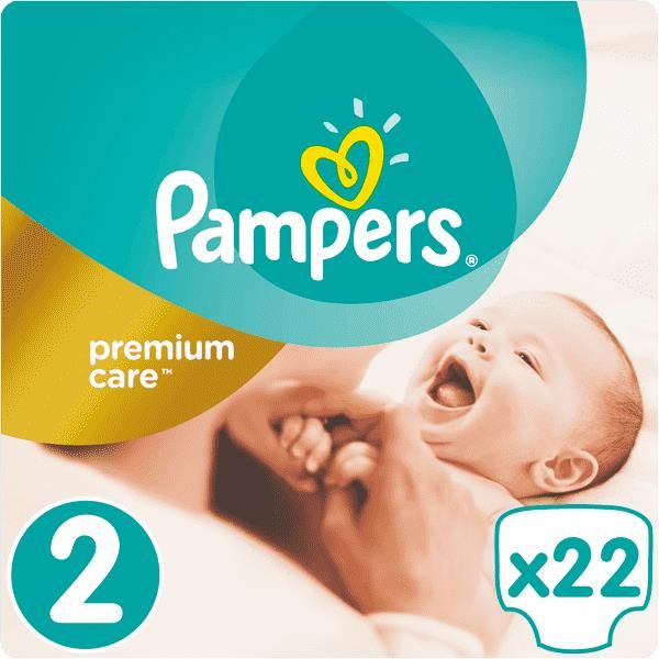 pampers premium care 2 cena 22 szt