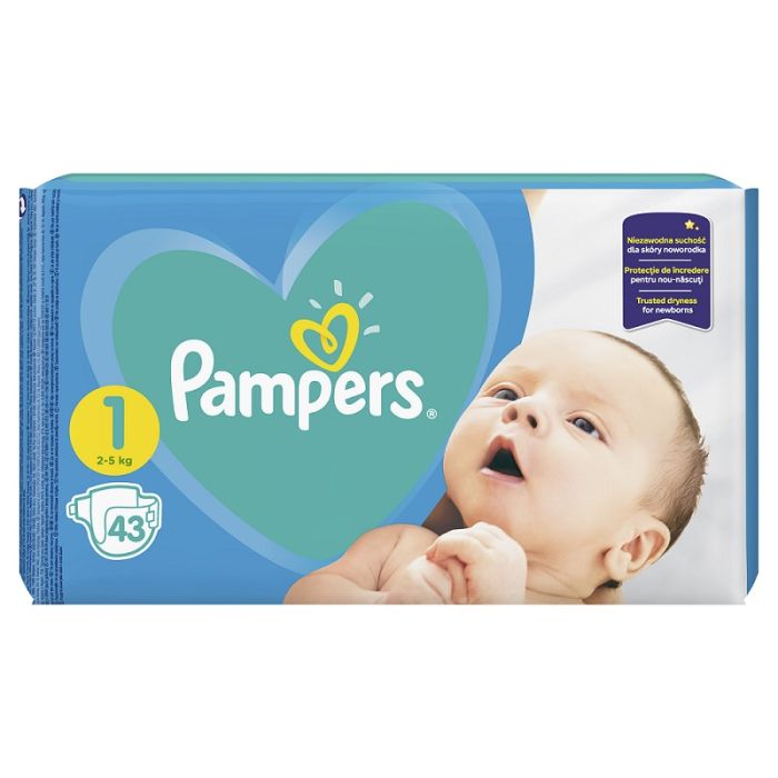 pampers 43 komada