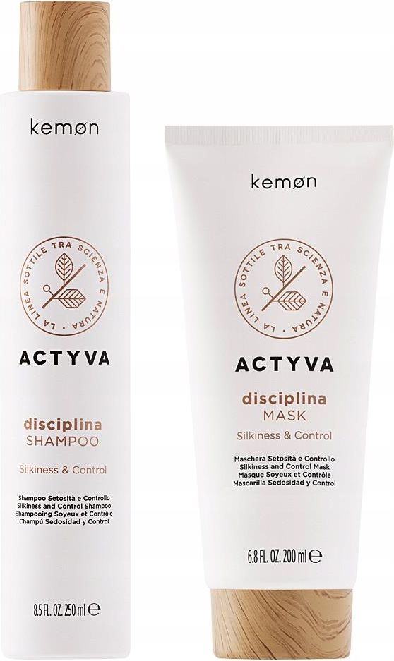 kemon actyva disciplina shampoo 250ml szampon dyscyplinujący w