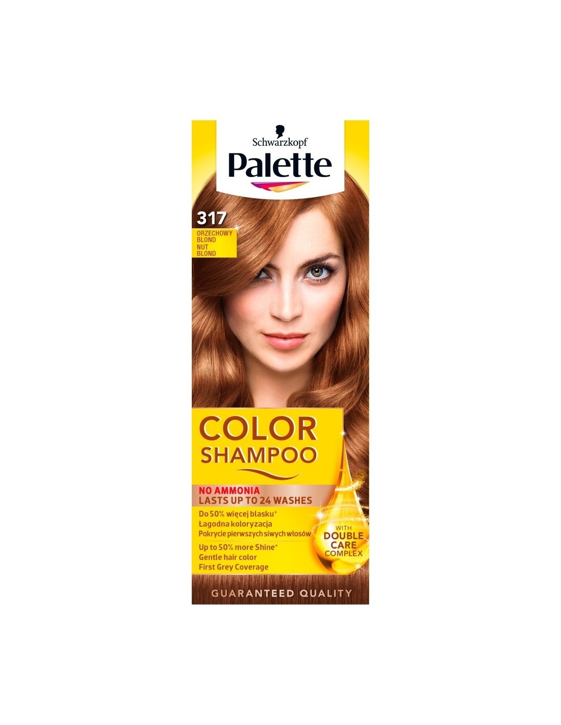 palette szampon koloryzujący orzechowy blond saszetk