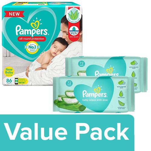 pampers new baby dry 2 72 szt cena