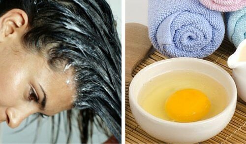 naturalna odżywka do włosów z jajka