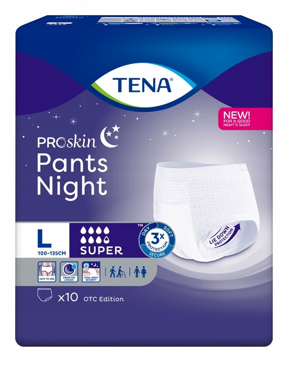 tena pieluchomajtki nocne