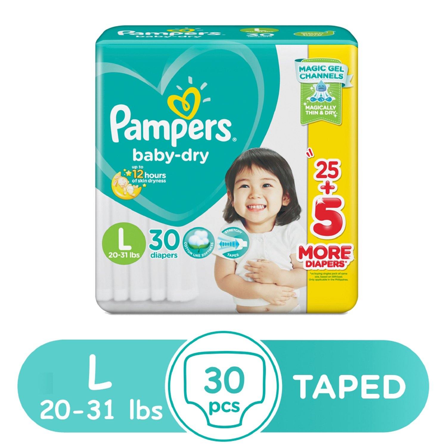 pampers large