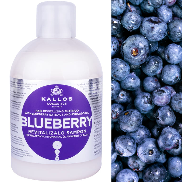 kallos blueberry szampon