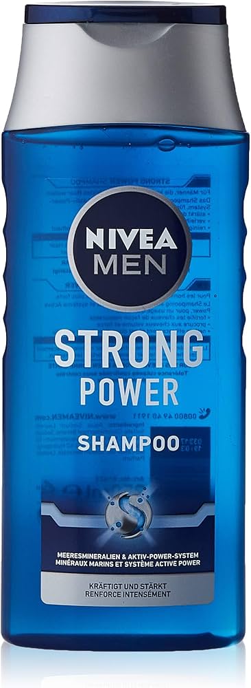 nivea men strong power szampon do włosów normalnych